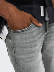 Loom Slim Grey Jeans - Grey