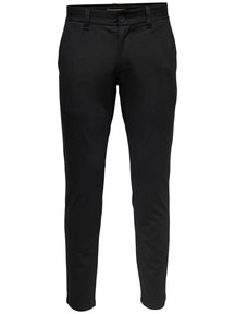 Mark Pants - noir (pantalon extensible)