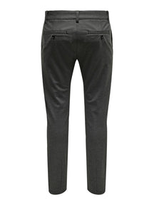 Mark Pants - Melange gris moyen