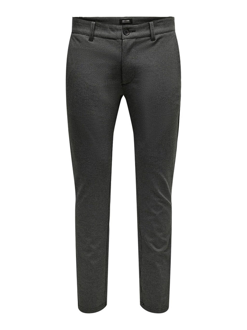 Mark Pants - Melange gris moyen