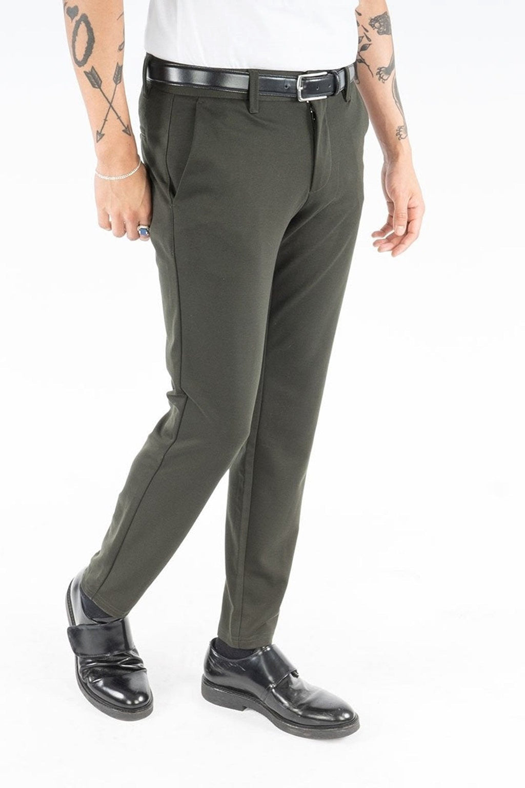 Mark Pants - Rosin Green (pantalon extensible)