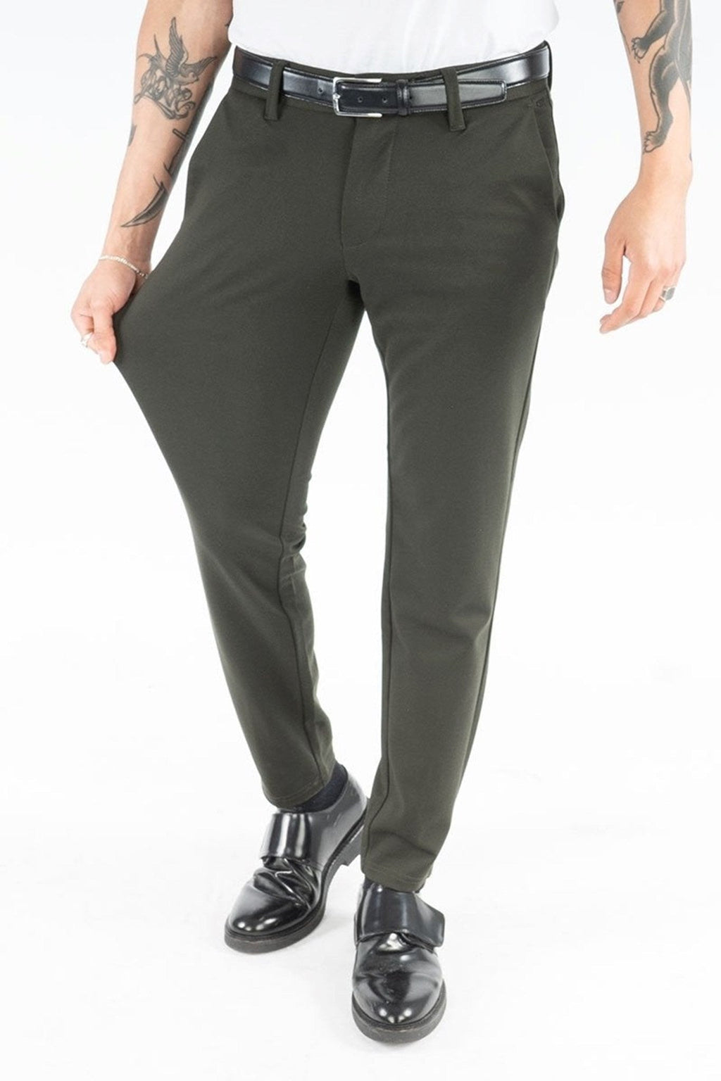 Mark Pants - Rosin Green (pantalon extensible)