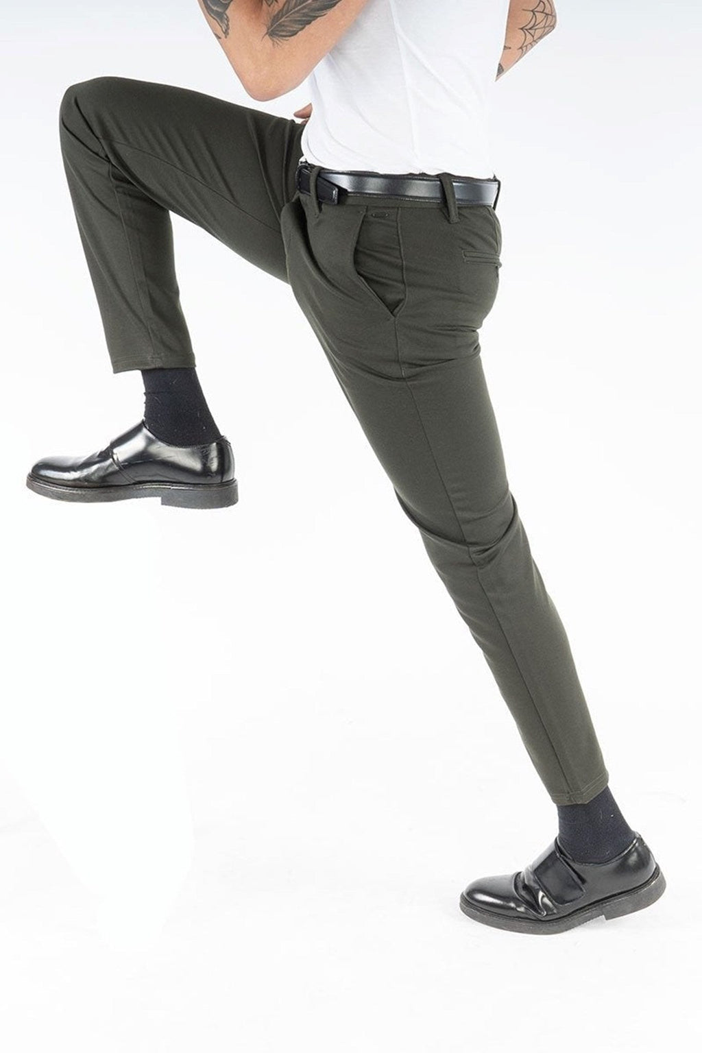 Mark Pants - Rosin Green (pantalon extensible)