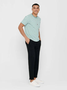 Mark Pants Side Zip - noir