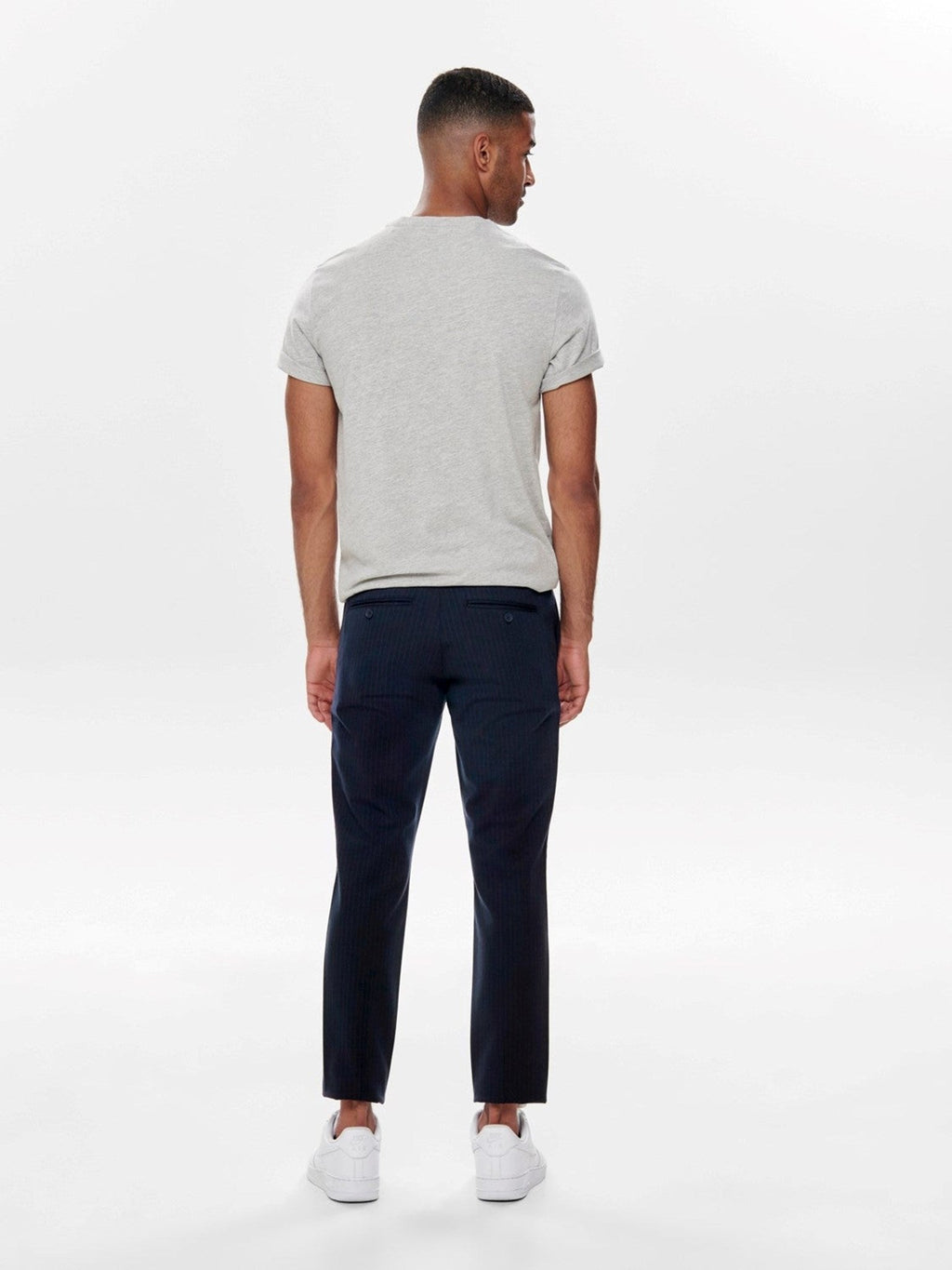 Mark Striped Pants - Rosin/Dark Navy