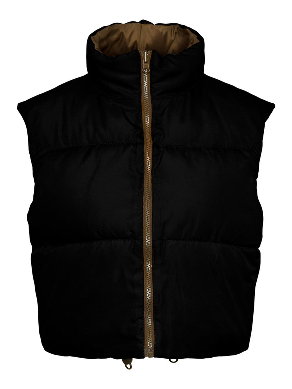 Nadia Bref Puffer Vest - Black