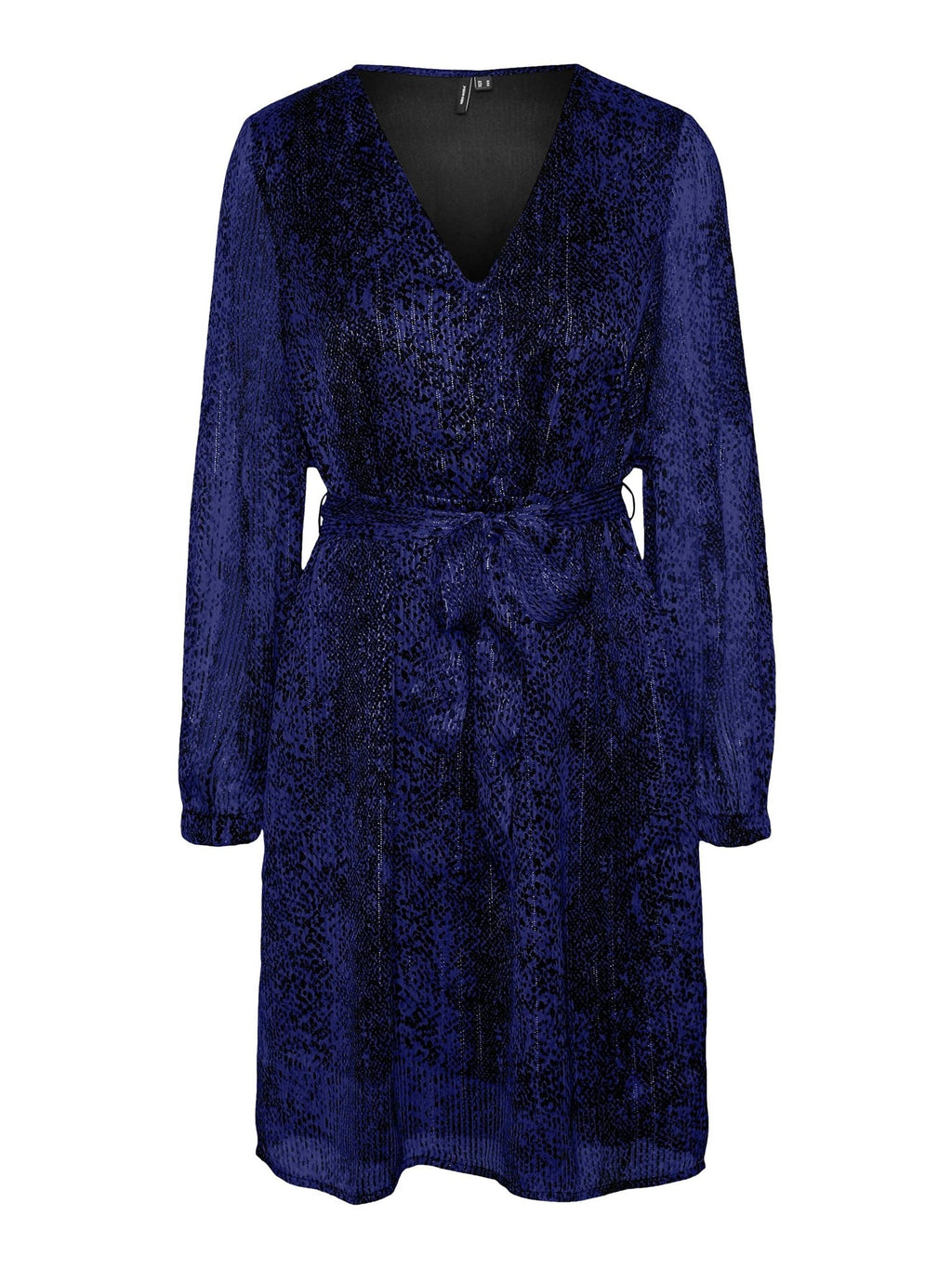 Nala V-collier kjole - sodalite bleu