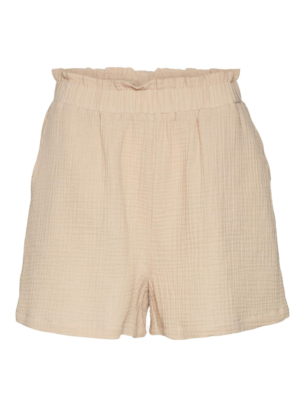 Shorts de taille haute natali - crème irlandaise