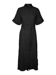 Robe longue Natali - Noir