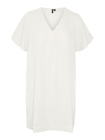 Natali Nia Mini Robe - Blanche-Neige