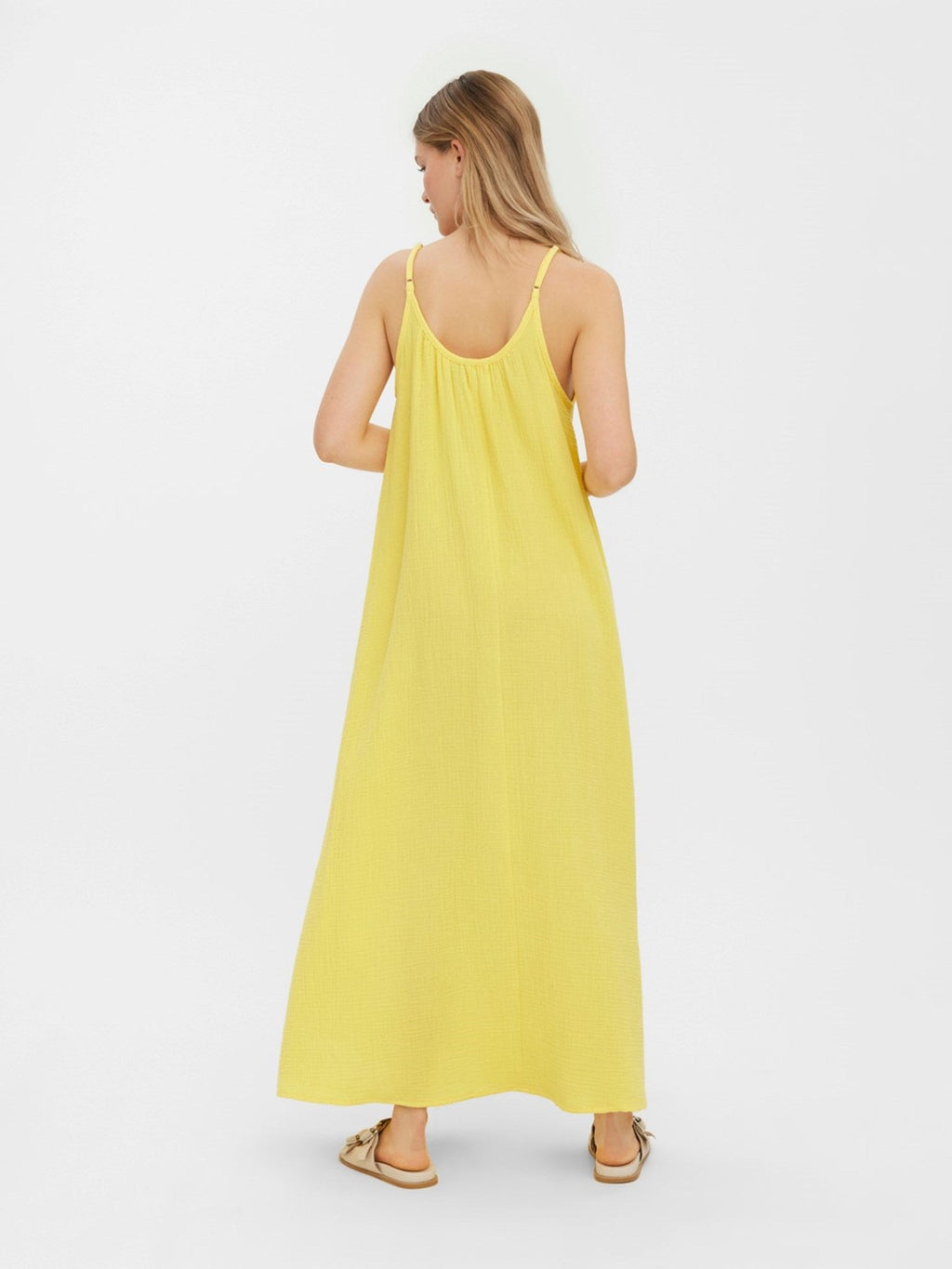 Natali Singlet Dress - Jaune