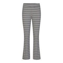 Natalia Flair Pants - Grey Gold Lurex