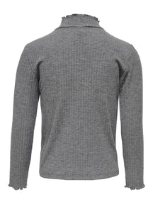 Pull à manches longues Nella - Melange gris moyen