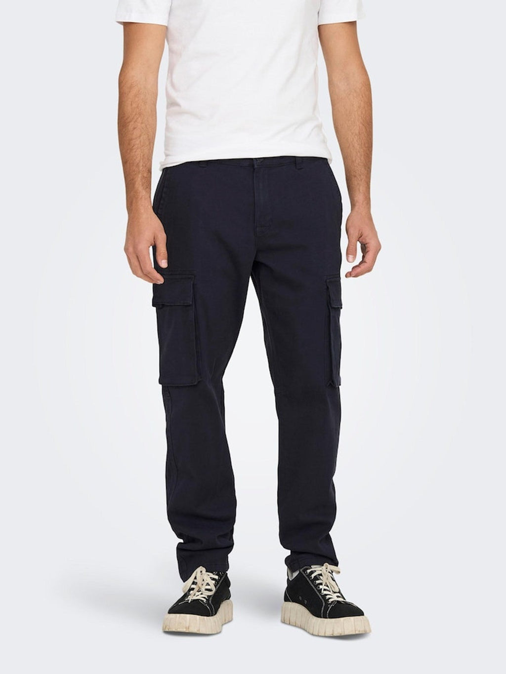 Next Cargo Pants - Dark Navy