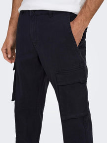 Prochain pantalon de fret - marine noire