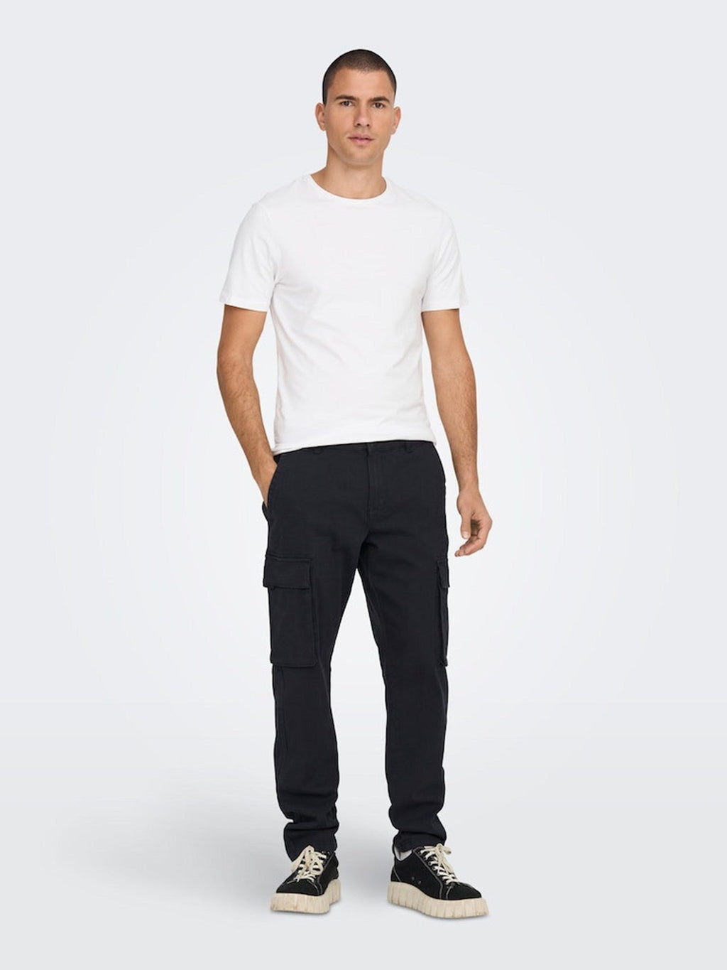 Prochain pantalon de fret - marine noire