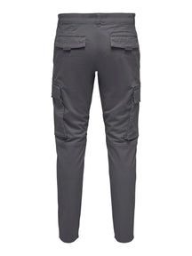 Pantalon de fret suivant - Gris Pinstripe