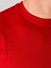 T-shirt de base organique - rouge