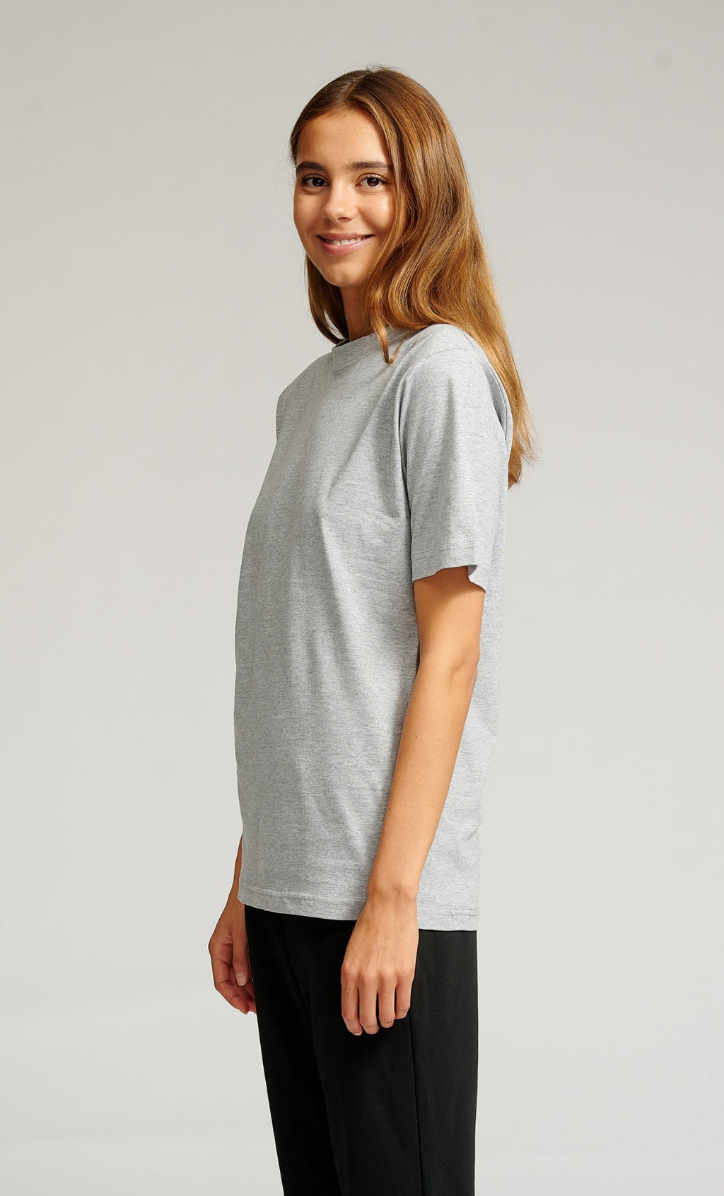 Oversized T-shirt - Grey Melange