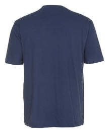 T-shirt surdimensionné - Bleu du port