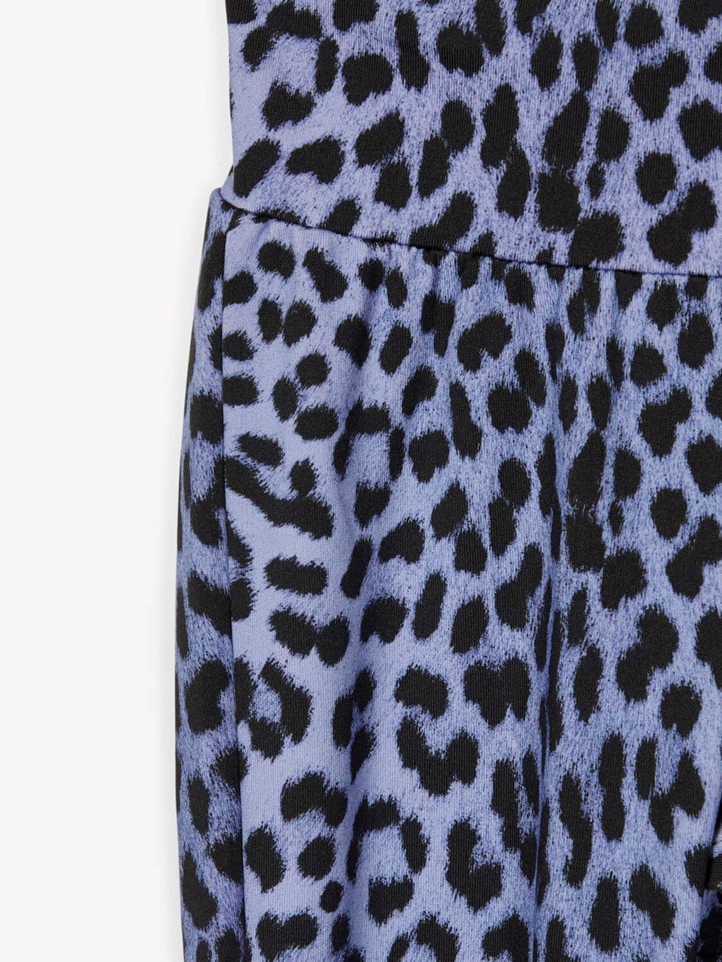 Leggings à motifs - léopard bleu