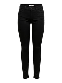 Jeans de performance - Black (Mid-Waist)