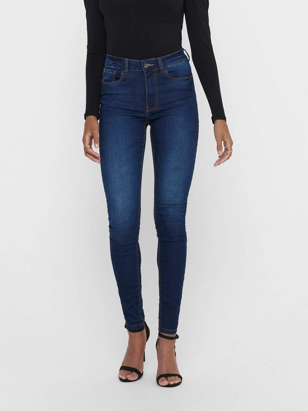 Jeans de performance - Blue Denim (High-Waist)