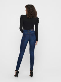 Jeans de performance - Blue Denim (High-Waist)