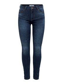 Jeans de performance - Blue Denim (Mid-Waist)