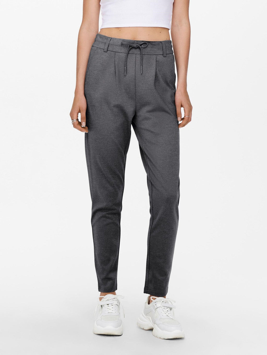 Poptrash Pants - Dark Grey Melange