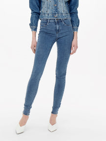 Jeans skinny fit de pluie - bleu denim