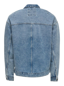 Veste de camion Rick - Denim bleu