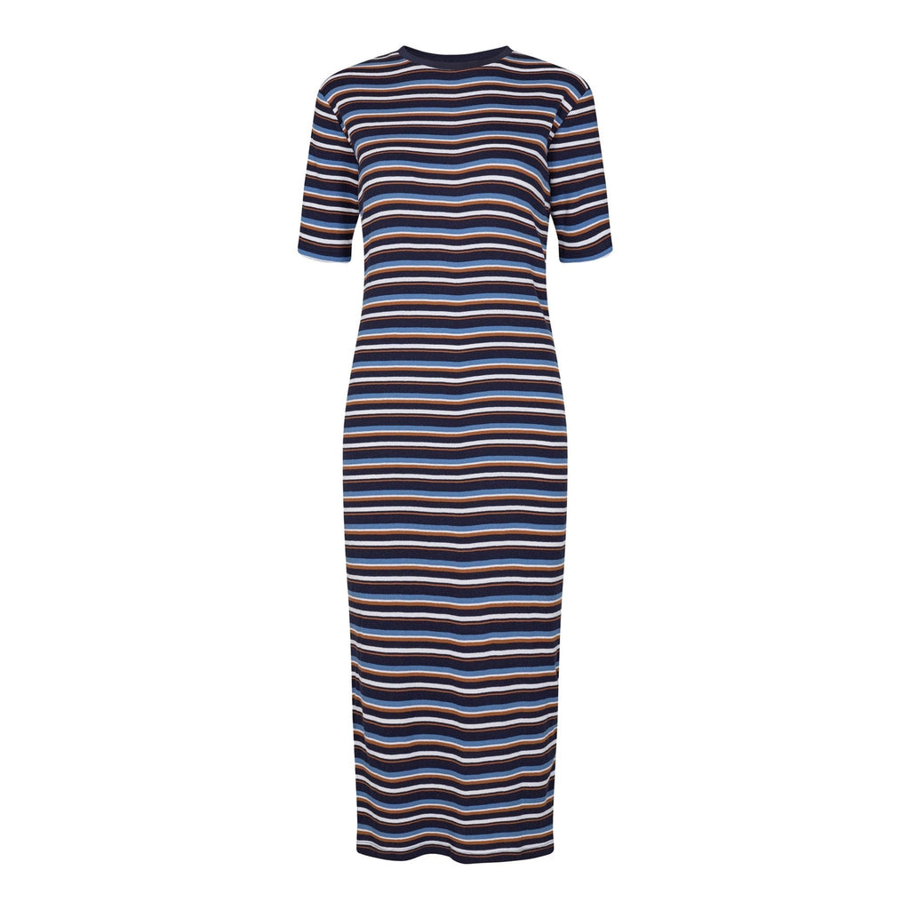 Robe Roberta - Stripe de la marine