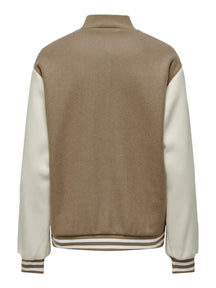 Silja Life Bomber Jacket - Simplement Taupe