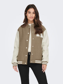 Silja Life Bomber Jacket - Simply Taupe