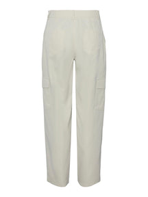 Pantalon de cargaison Sille - poivre blanc