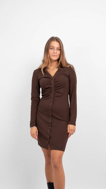 Robe de polo Siva - Fudge chaud