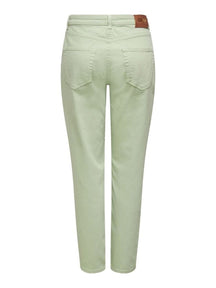 Solid Color Mom Pants - Desert Saga