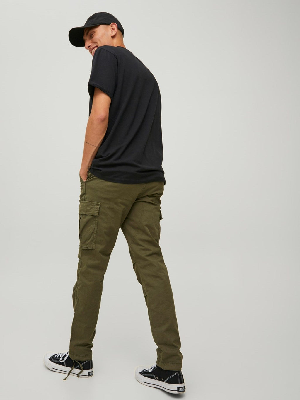 Space Tucker Pants - Olive Night