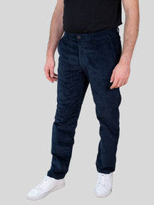 Straight Stroke Cord Pants - Dark Sapphire