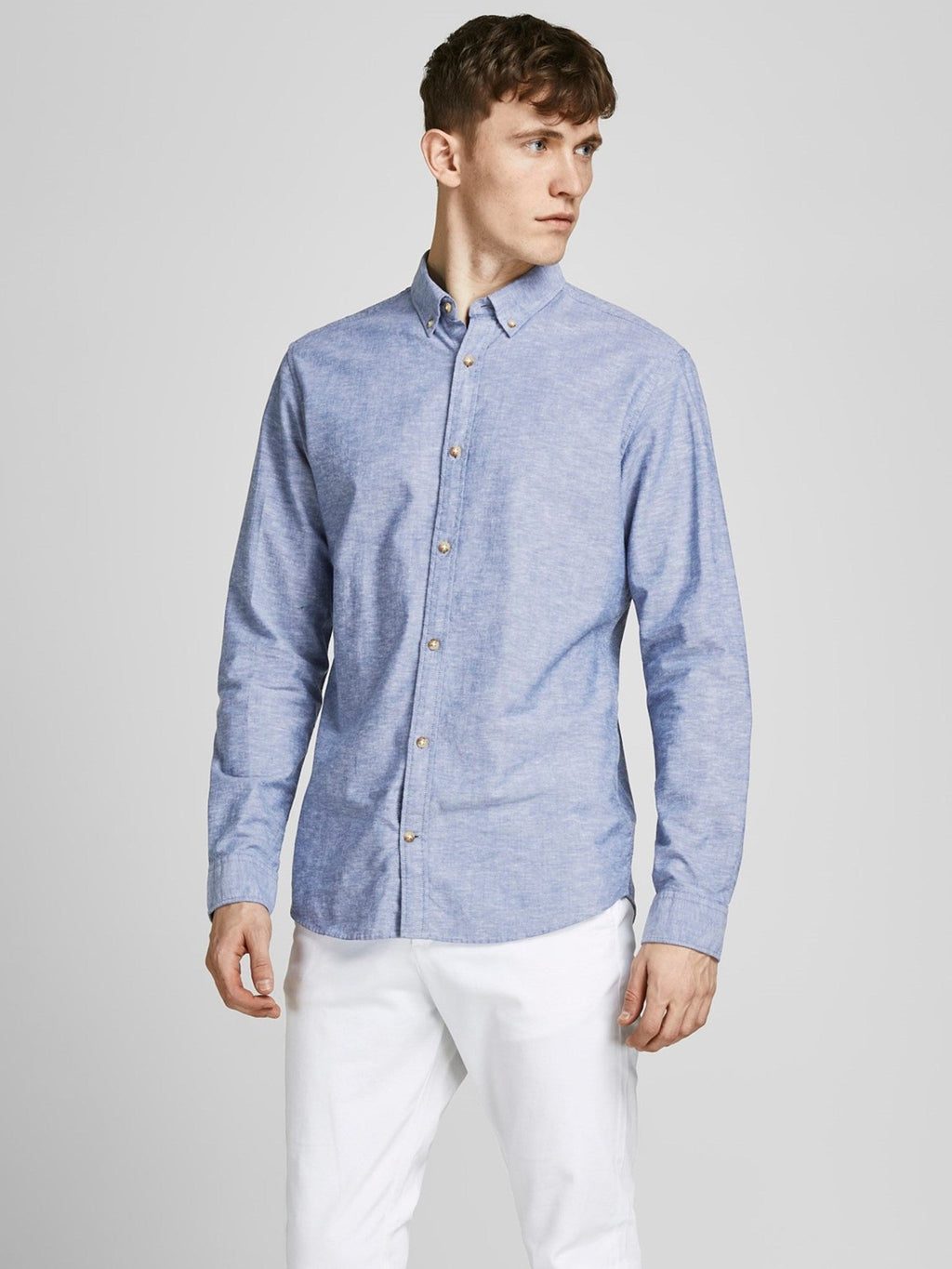 Chemise d'été - denim fané