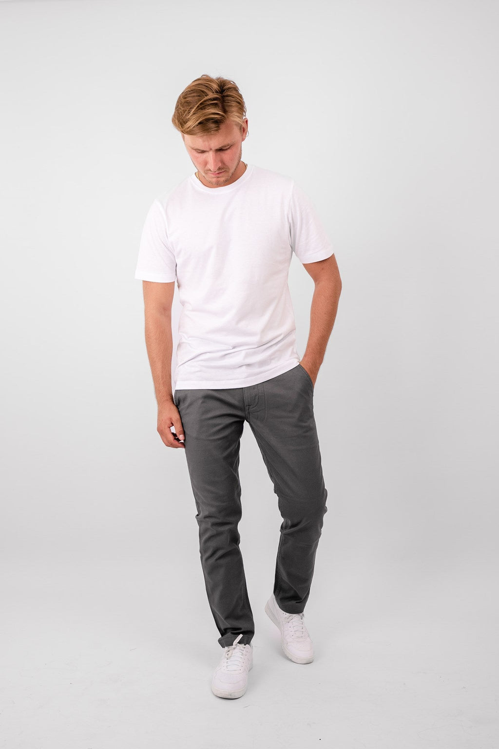 La performance originale Structure Pantalon (régulier) - gris foncé