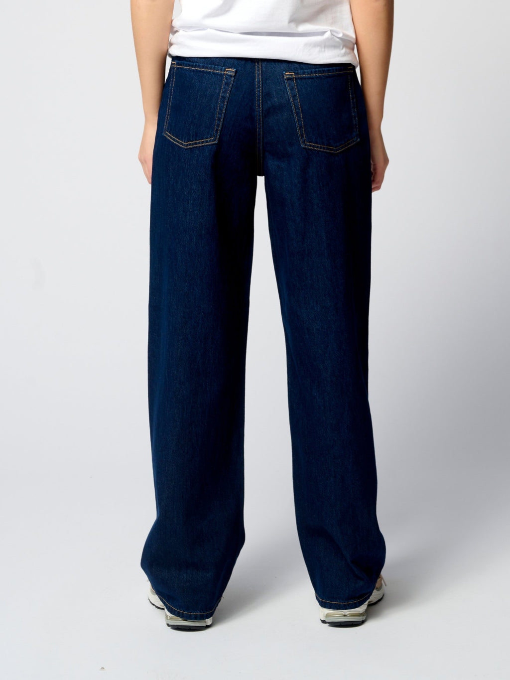 Le jean large de performance original - denim bleu foncé