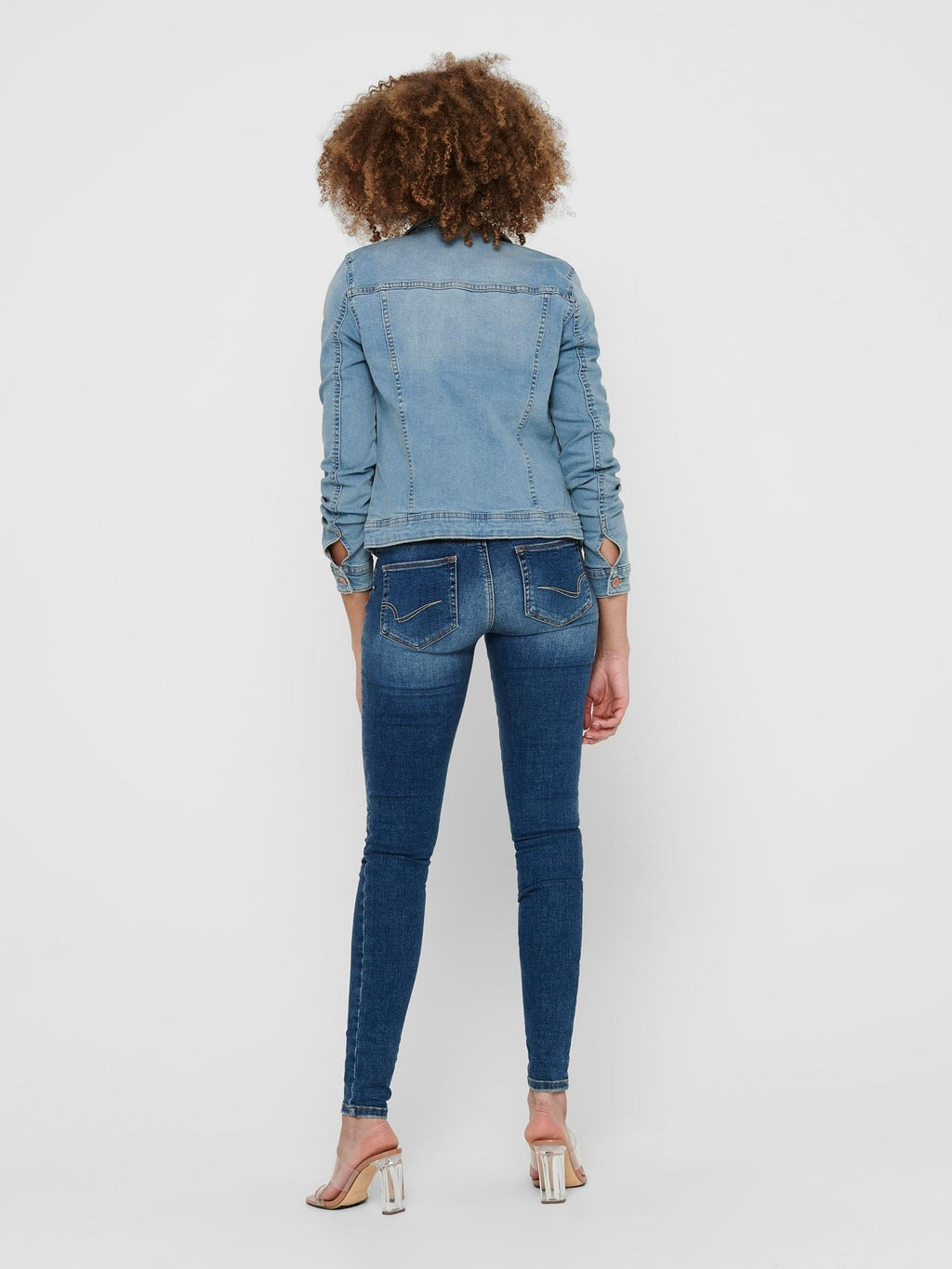 Tia Denim Jacket - Light Blue Denim