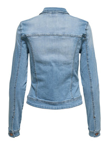 Tia Denim Jacket - Light Blue Denim