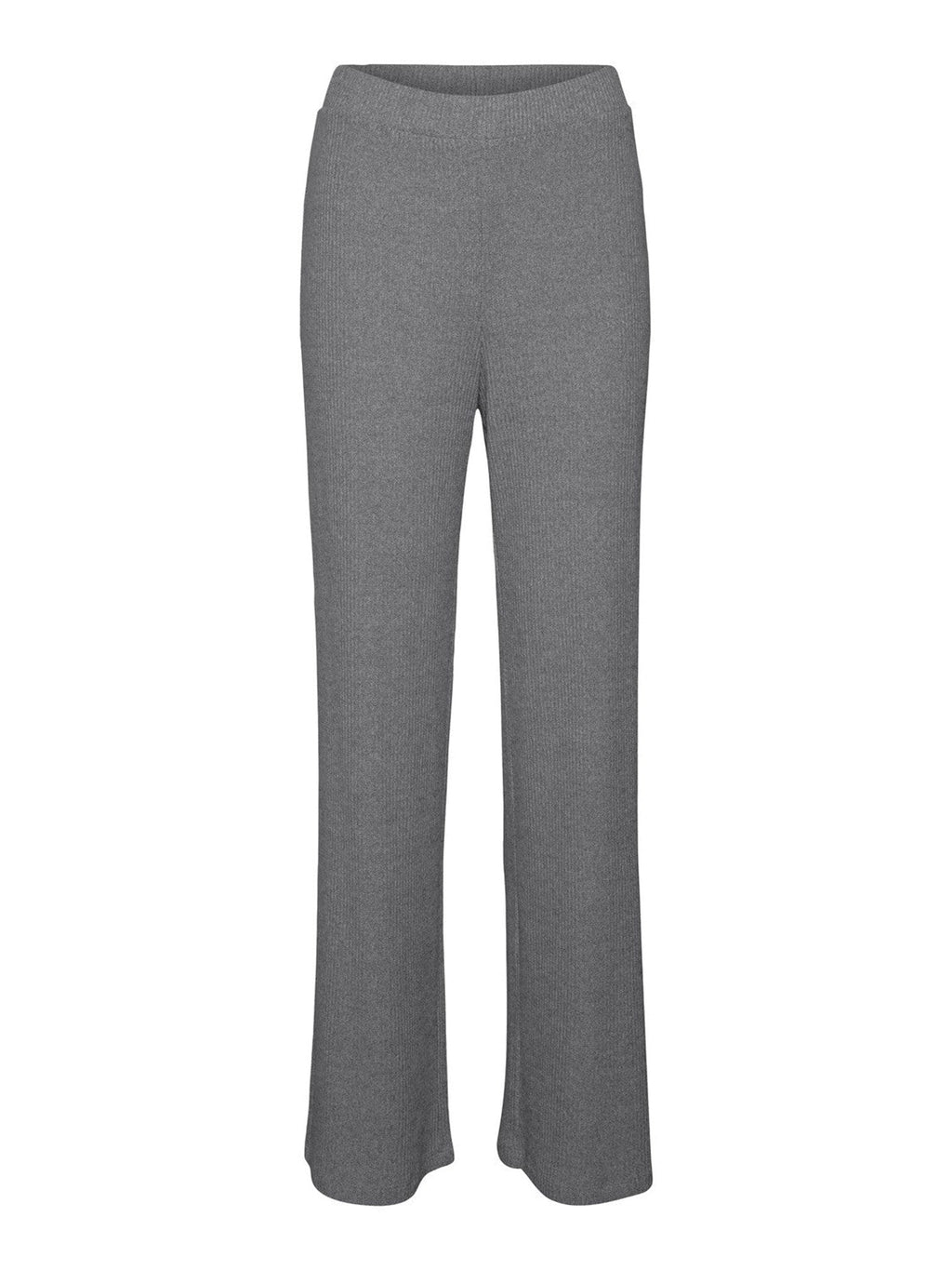 Pantalon large de la côte Tia - mélange gris moyen