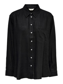 Chemise en lin Tokyo - noir