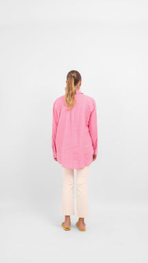 Shirt Tokyo en lin - Sachet Pink