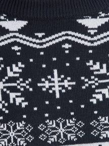 Tori de Noël tricot - Marine