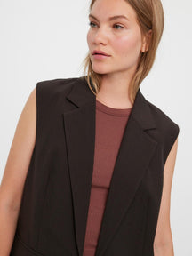 Gilet de blazer Troian - grain de café